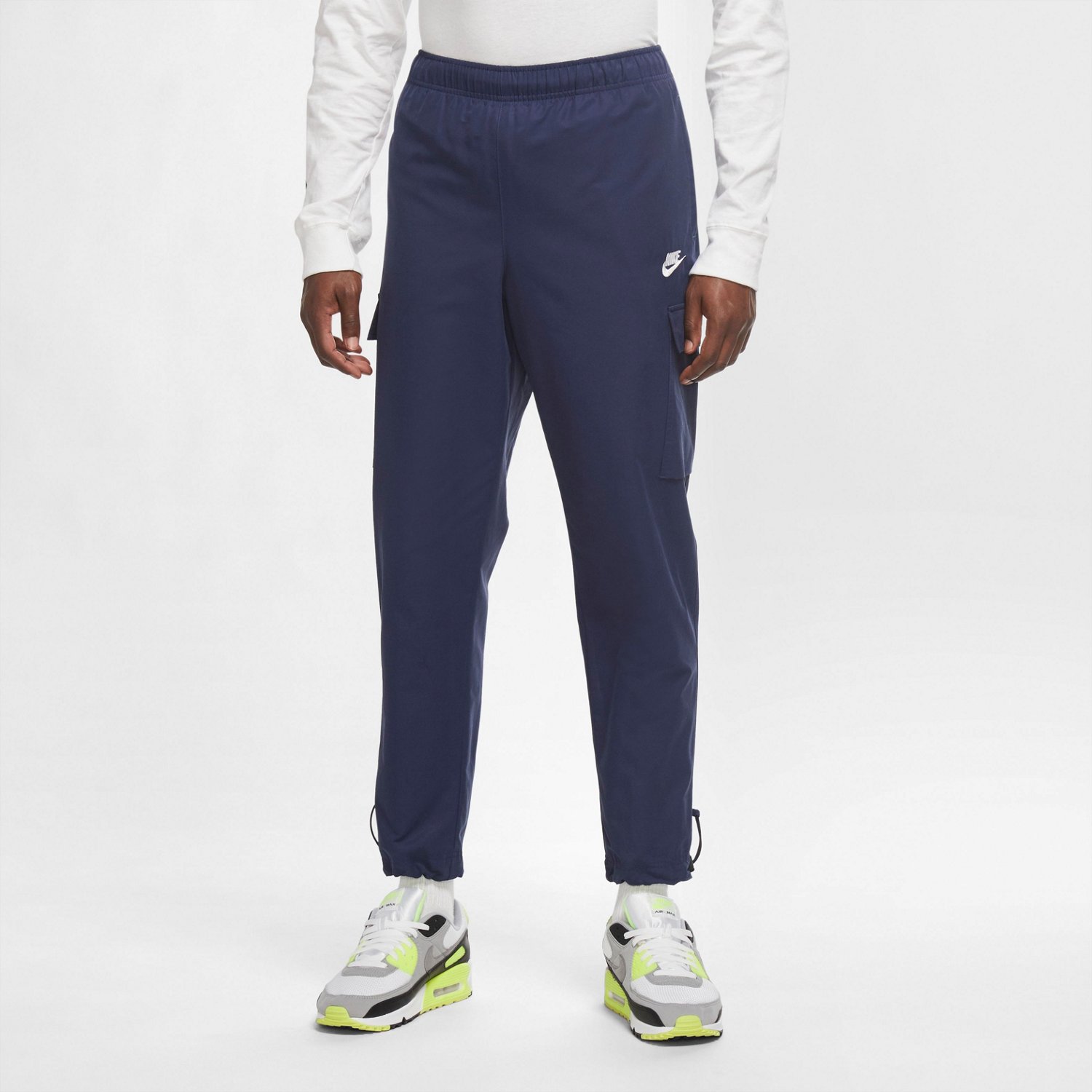mens woven cargo pants