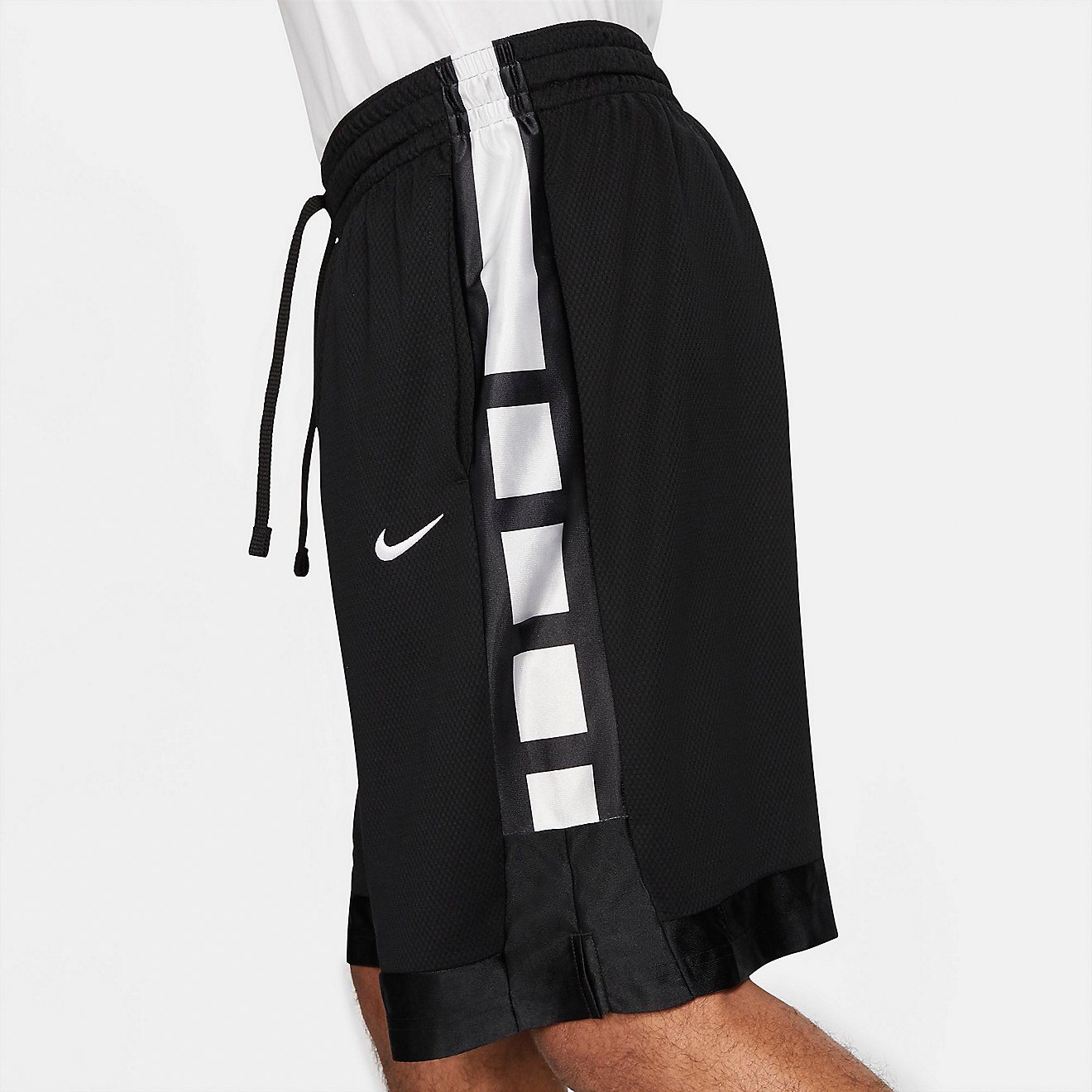 Nike Men's Dri-FIT Elite Stripe Basketball Shorts                                                                                - view number 1
