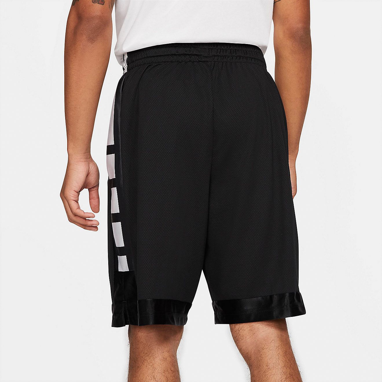 Nike Men's Dri-FIT Elite Stripe Basketball Shorts                                                                                - view number 3