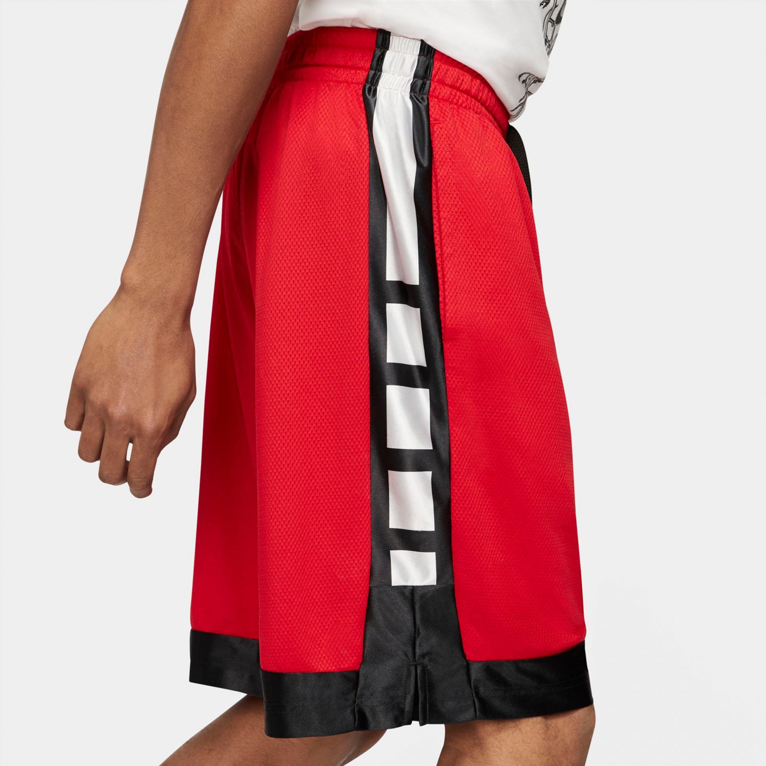Nike Men's Dri-FIT Elite Stripe Basketball Shorts – BrickSeek