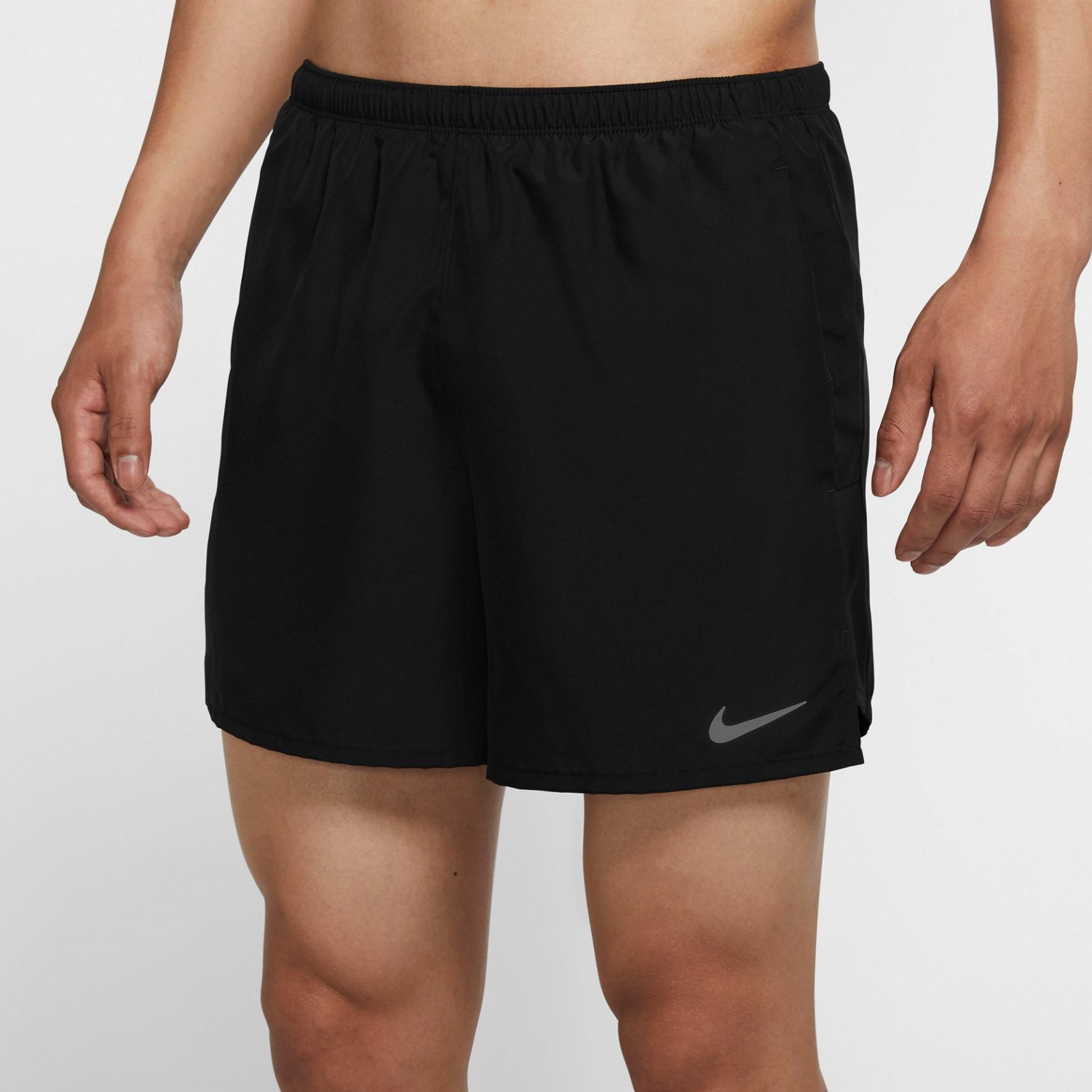 Nike Men's DriFIT Challenger BriefLined Running Shorts 5 in Academy