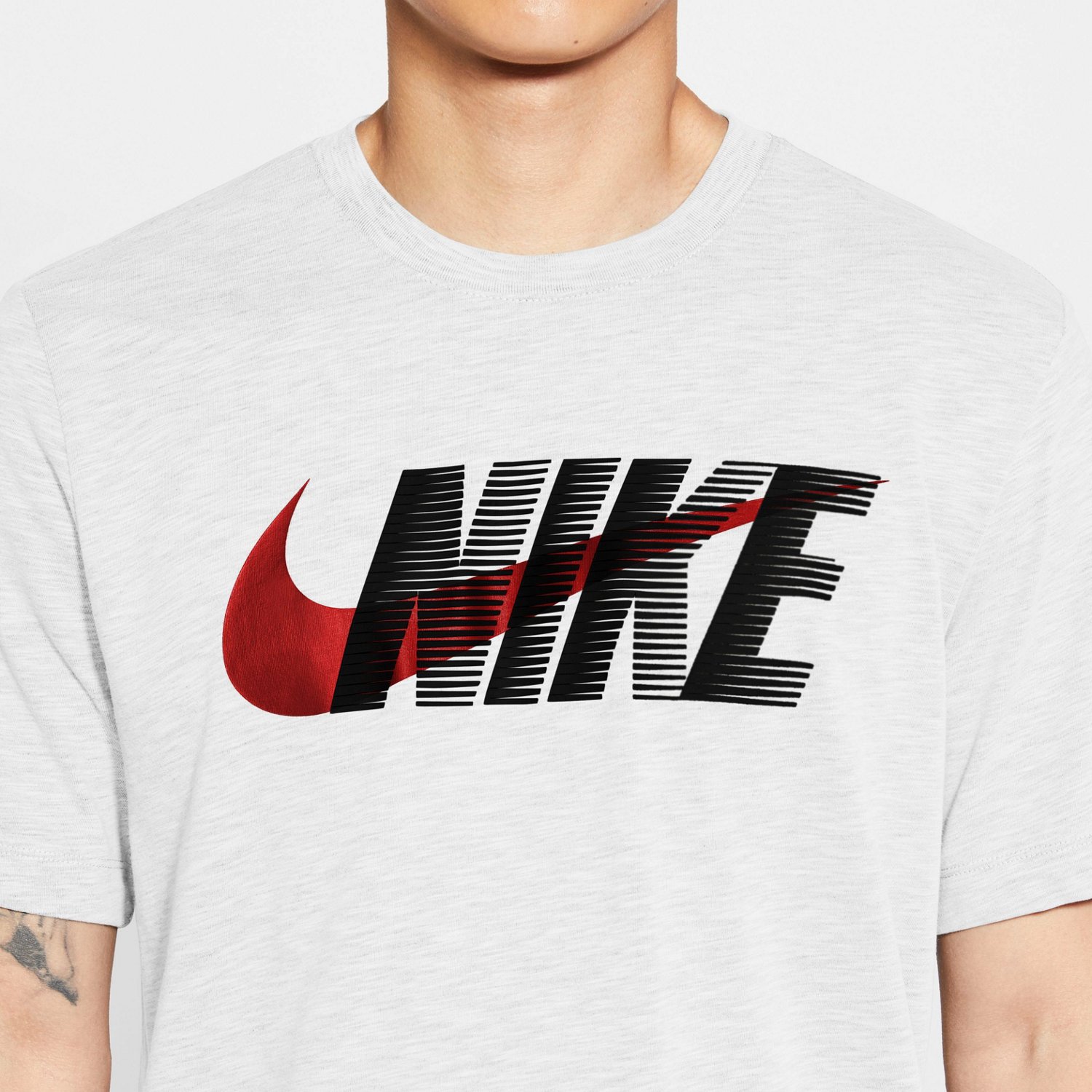 nike swoosh training t shirt