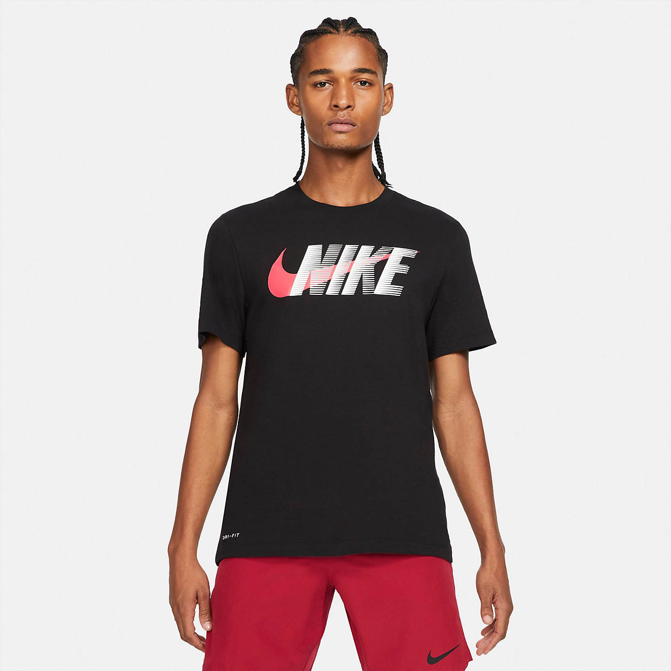 Nike Men's Dri-FIT Block Swoosh Training T-shirt                                                                                 - view number 1