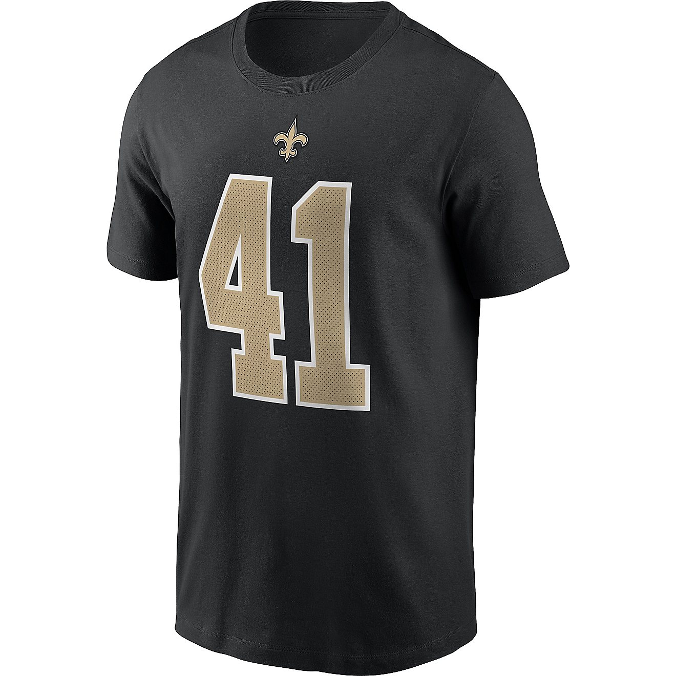 Nike Men's New Orleans Saints Alvin Kamara Player Name & Number T-shirt                                                          - view number 2