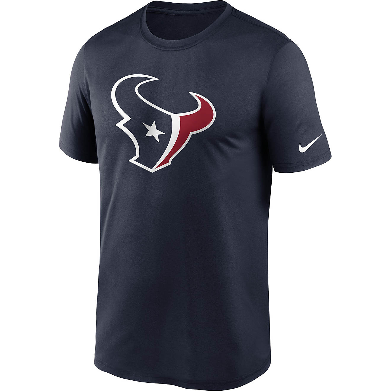Nike Men's Houston Texans Legend Primary Logo Short Sleeve T-shirt                                                               - view number 1