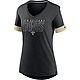 Nike Women's New Orleans Saints Mascot Outline Fashion Triblend T-shirt                                                          - view number 1 image