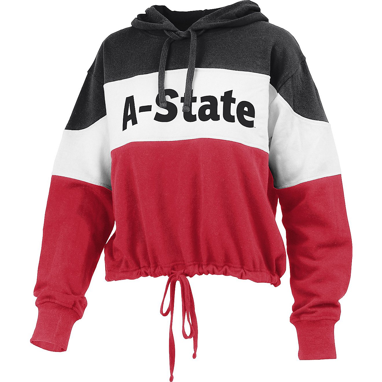 Three Square Women's Arkansas State University Powder-Puff Collection Callie Hoodie                                              - view number 1