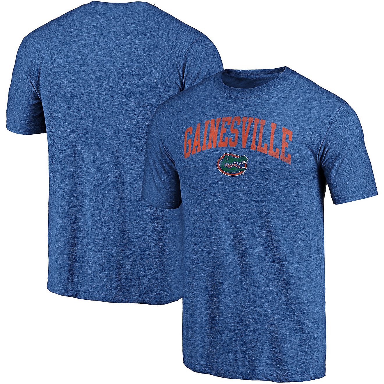 University of Florida Men's TriBlend Arched City Graphic T-shirt                                                                 - view number 3