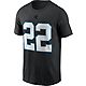 Nike Men's Carolina Panthers Christian McCaffrey Player Name & Number T-shirt                                                    - view number 2 image