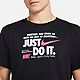 Nike Men's Dri-FIT Just Do It Verbiage Training T-shirt                                                                          - view number 3 image