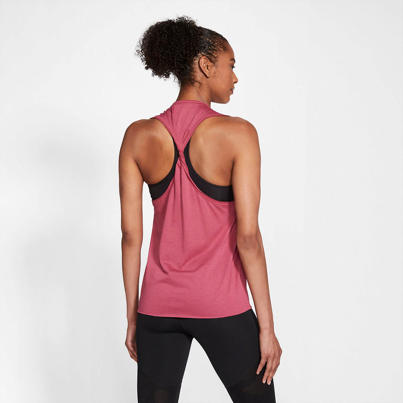 Nike Women's Yoga Dots Twist Plus Size Tank Top | Academy