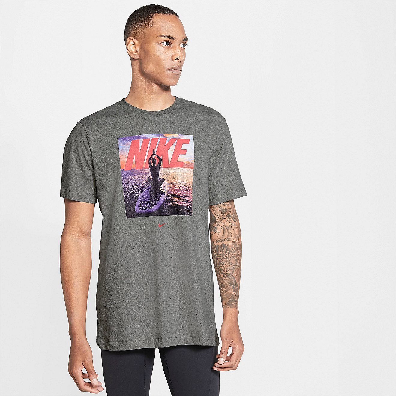 Nike Men's Dri-FIT Photo Training T-shirt                                                                                        - view number 1