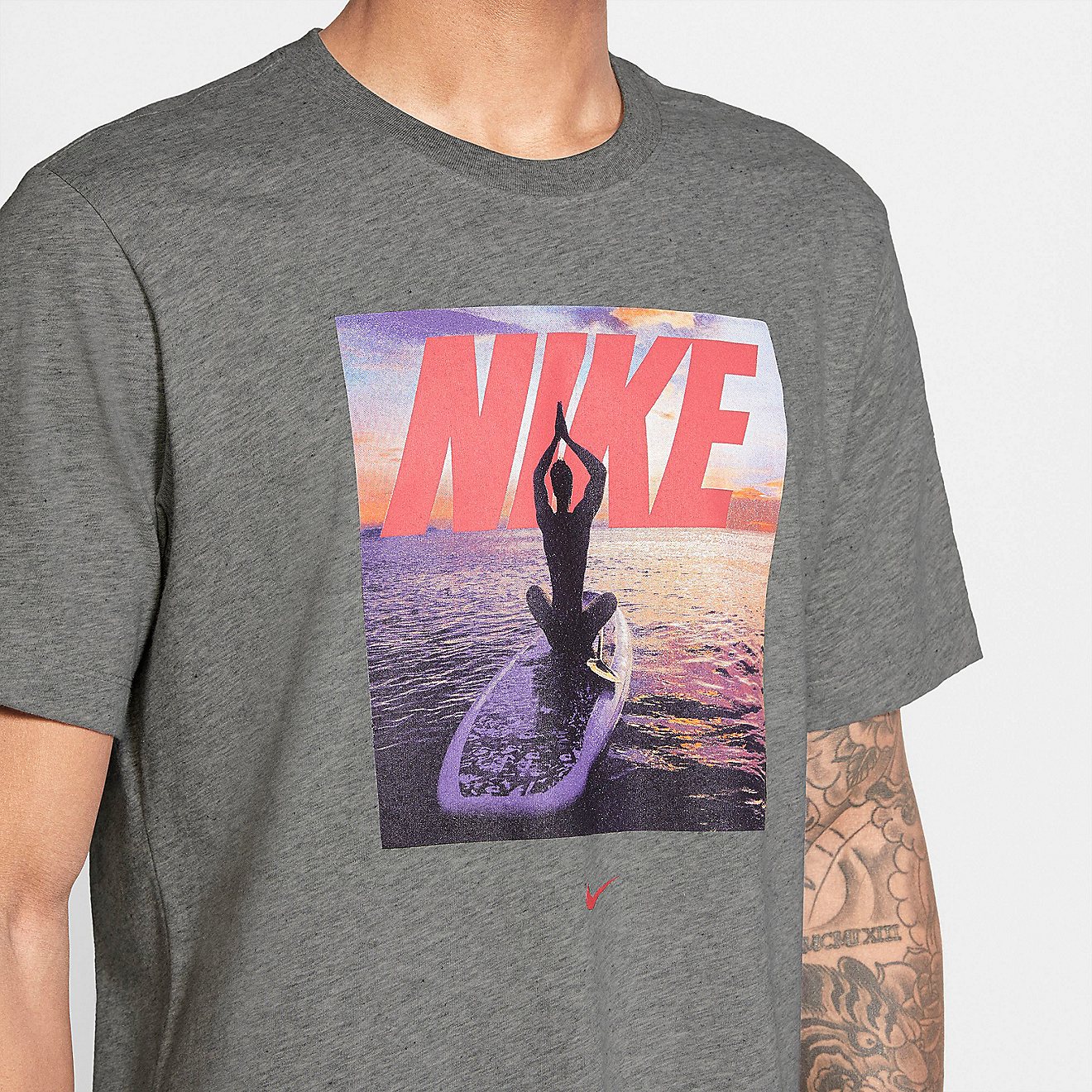 Nike Men's Dri-FIT Photo Training T-shirt                                                                                        - view number 3