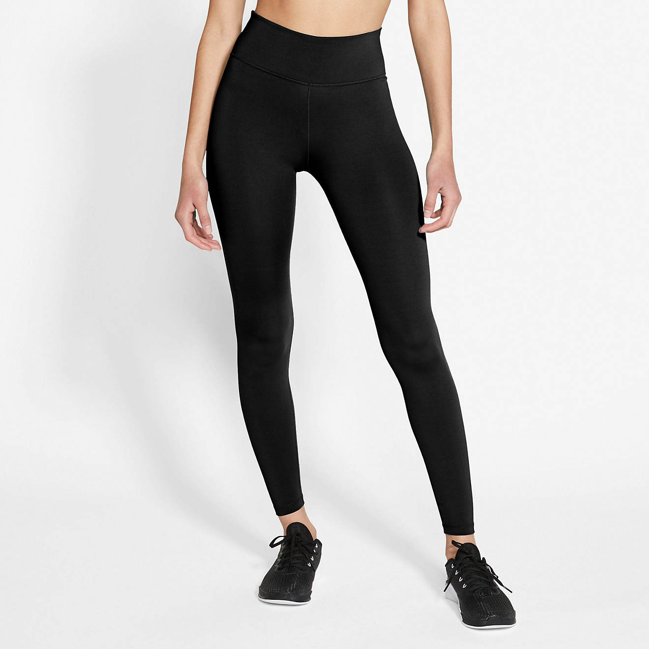 Nike Women's One Mid Rise 2.0 Plus Size Tights                                                                                   - view number 1