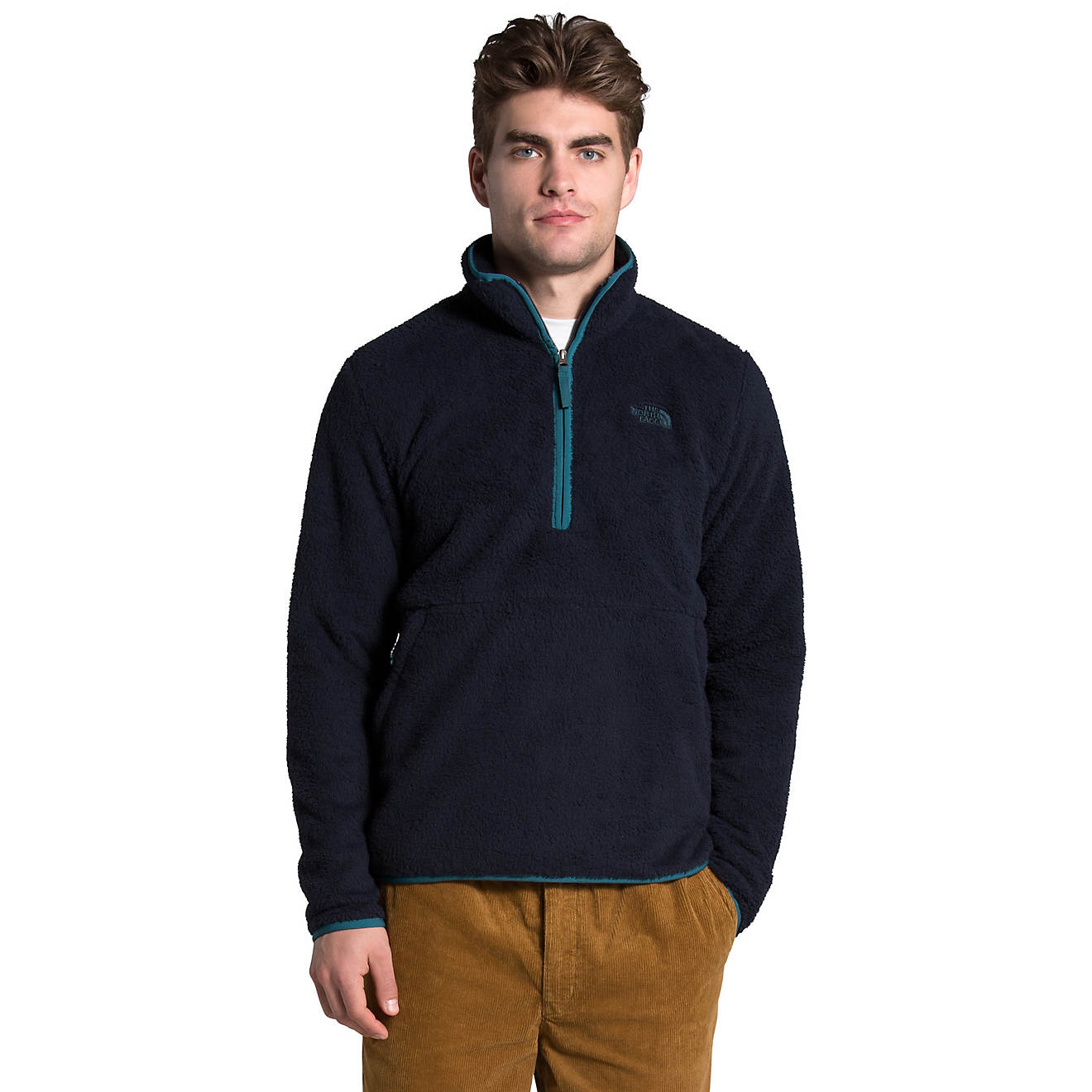 The North Face Men's Dunraven Sherpa 1/4 Zip Sweatshirt                                                                          - view number 1