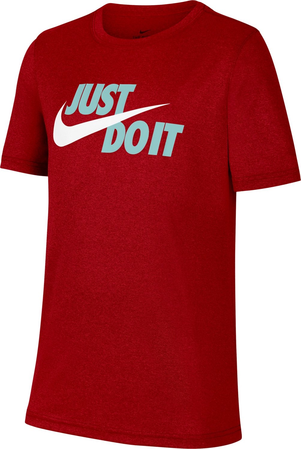 Футболка academy. Red Nike t Shirt. Футболка Nike Dri Fit красная. Nike just do it футболка красная. Красная футболка Nike just do ITR.