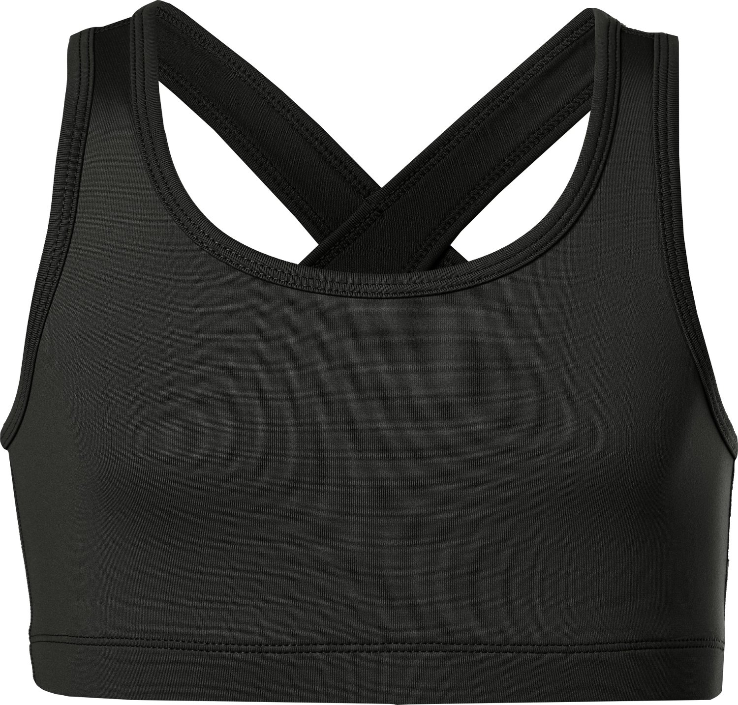 BCG Girls' Athletic Solid Sports Bra Academy
