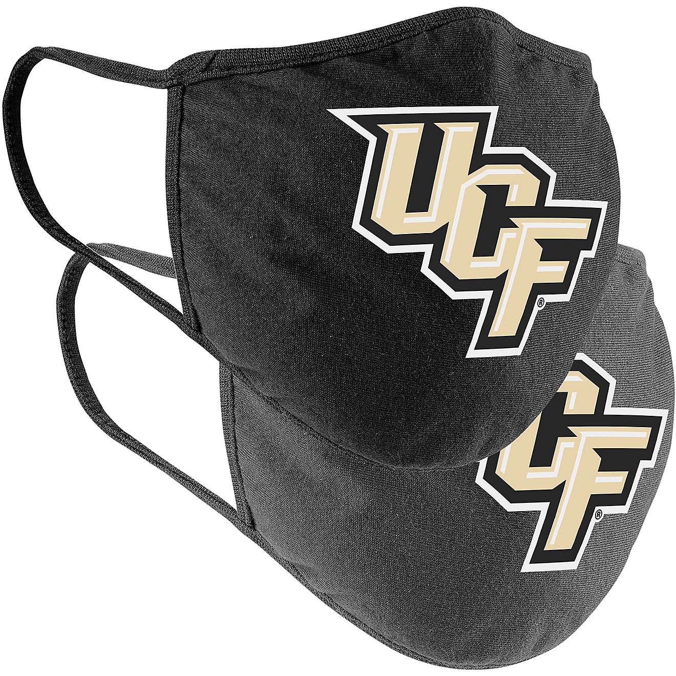 Colosseum Athletics Men's University of Central Florida College Series Cotton Face Masks 2-Pack                                  - view number 1