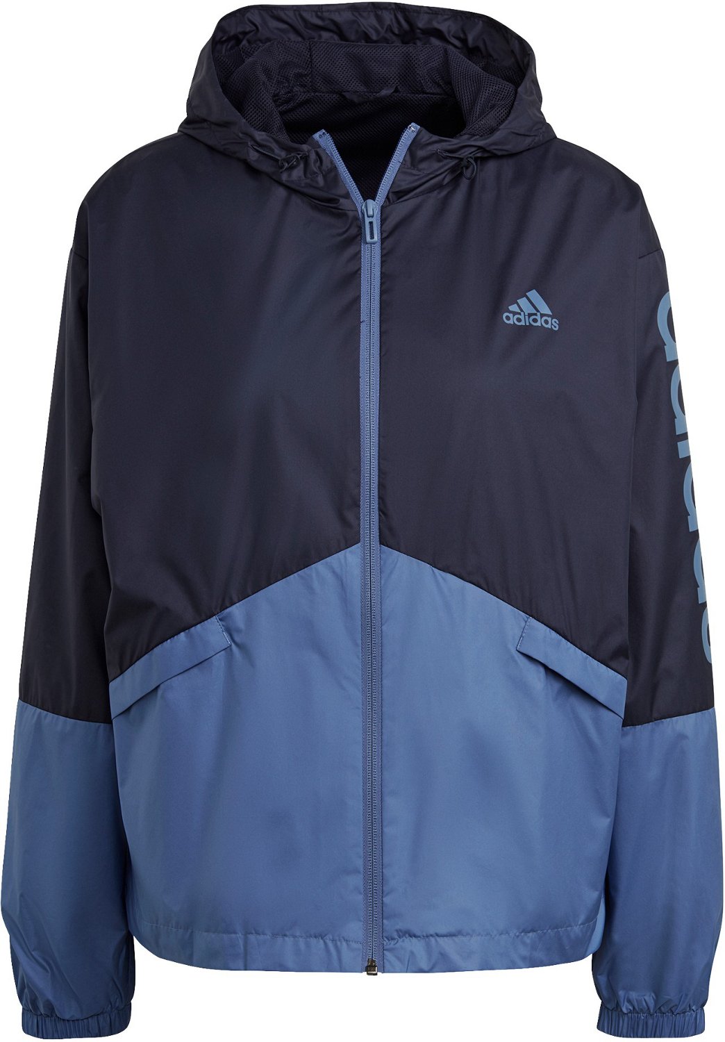 adidas women's linear windbreaker