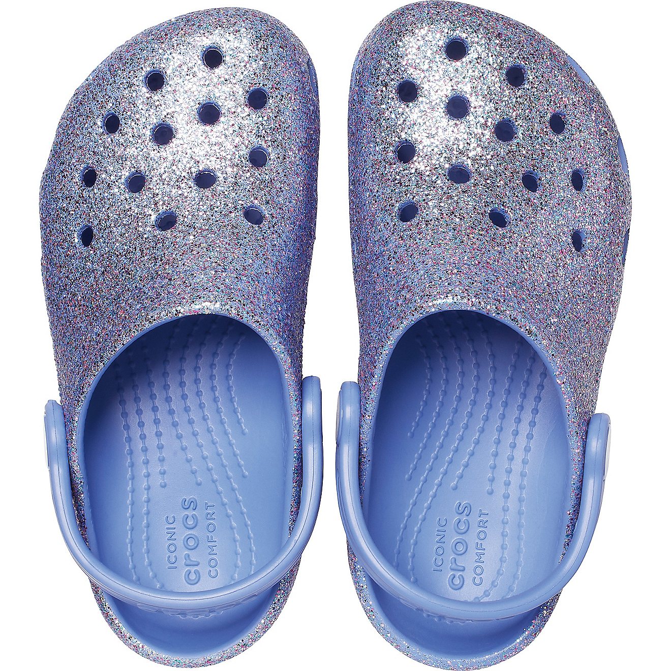 Crocs Girls' Classic Glitter Clogs                                                                                               - view number 5