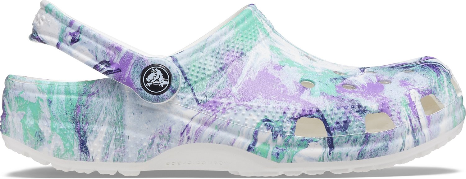 blue marble crocs