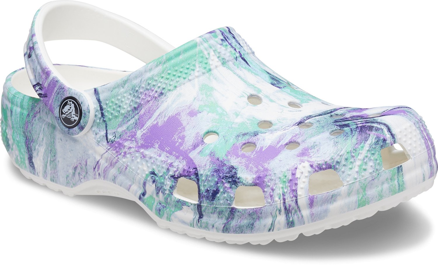 blue marble crocs