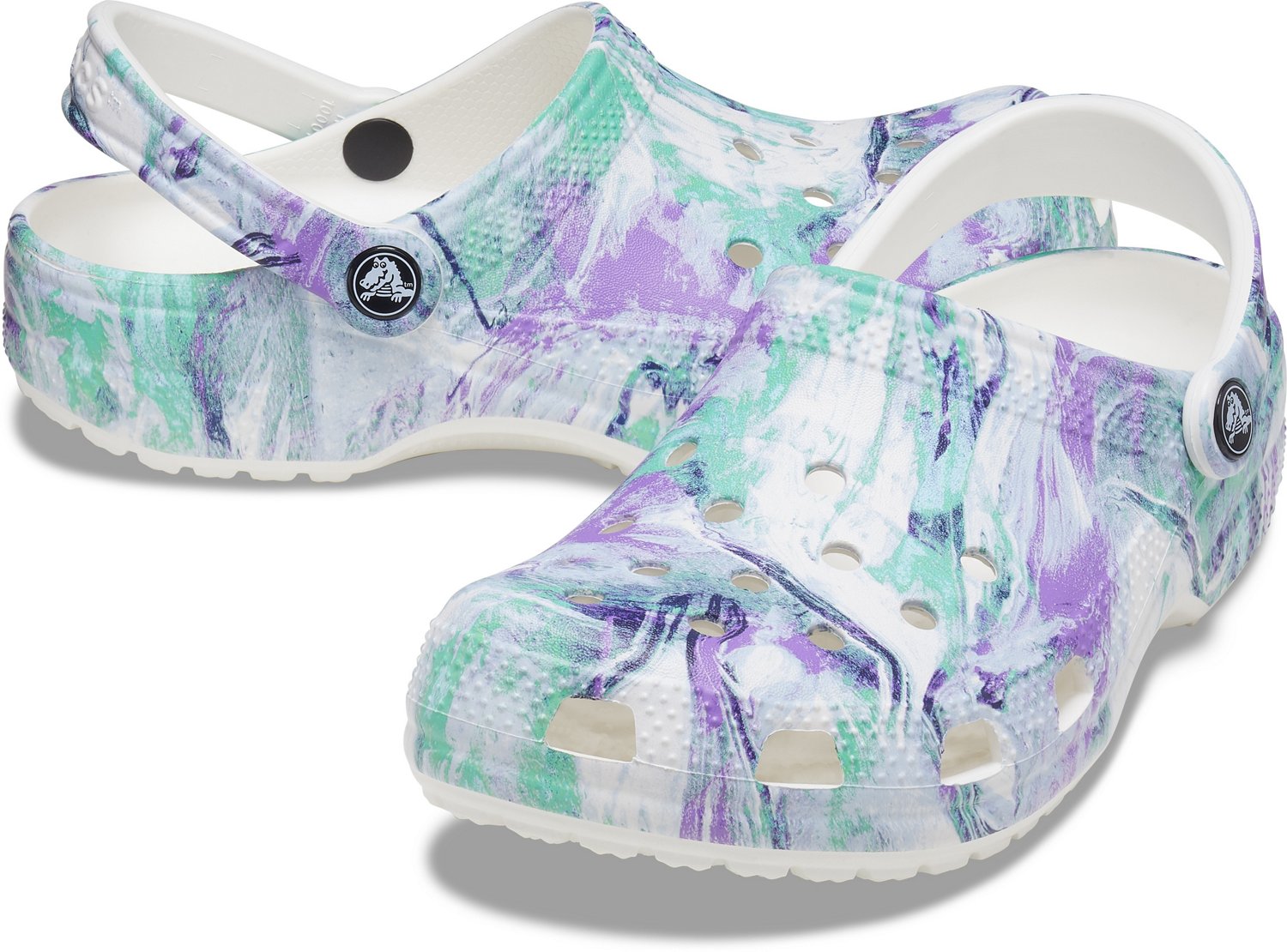 Crocs Adults' Classic Out of this World Marble Clogs | Academy