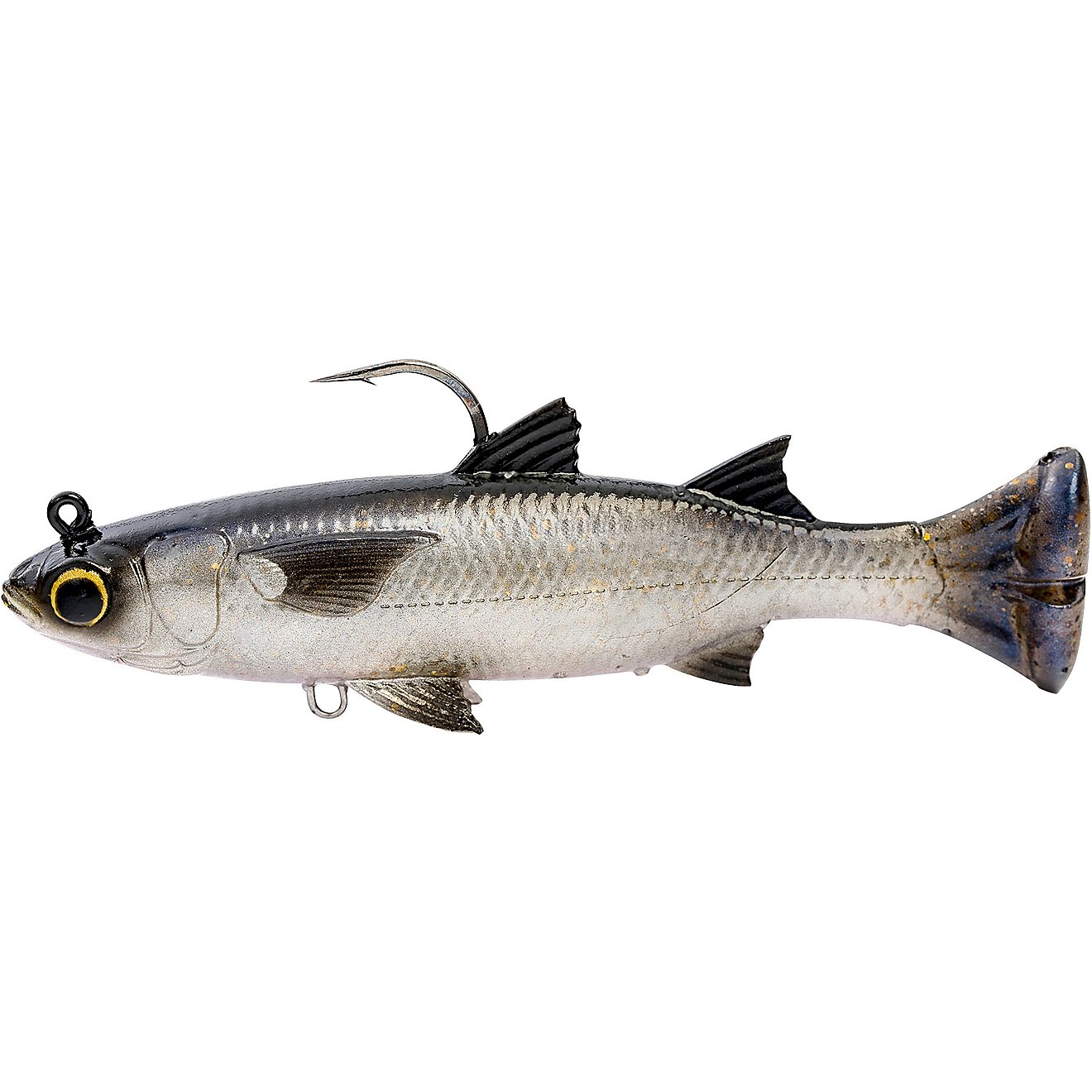 Savage Gear Pulse Tail White Mullet 5-inch Sinking Bait                                                                          - view number 1