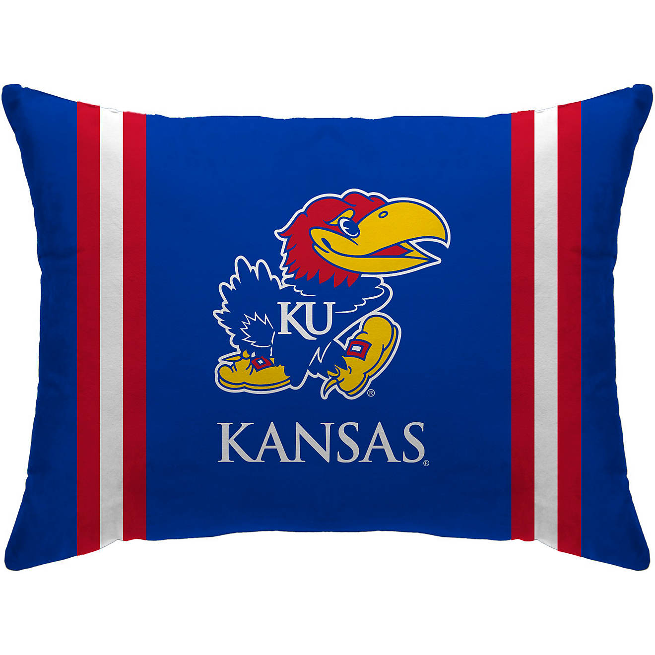 Pegasus Sports University of Kansas Logo 20 in x 26 in Bed Pillow                                                                - view number 1