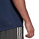 Adidas Men's D2M 3-Stripes Back T-shirt                                                                                          - view number 6 image