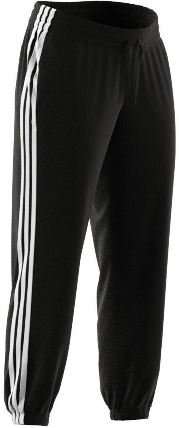 adidas Women's Essentials Woven 3-Stripes 7/8 Pants | Academy