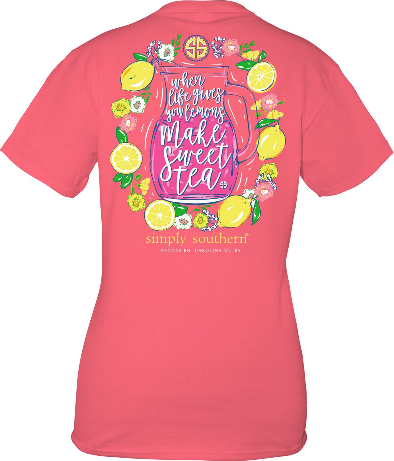 Simply Southern Womens Sweet Tea Graphic T Shirt Academy