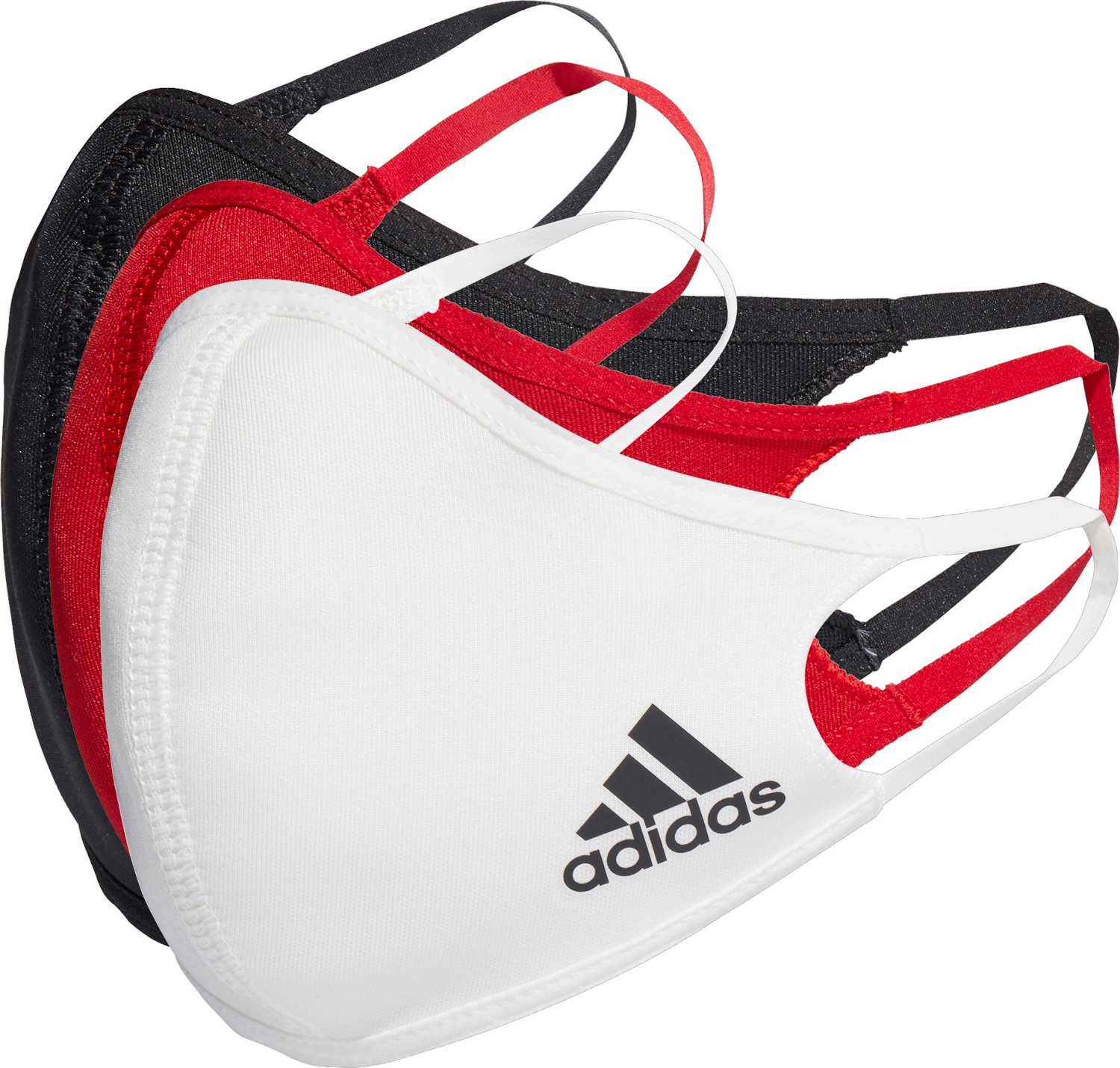 Adidas Multi Color Face Mask 3-Pack                                                                                             