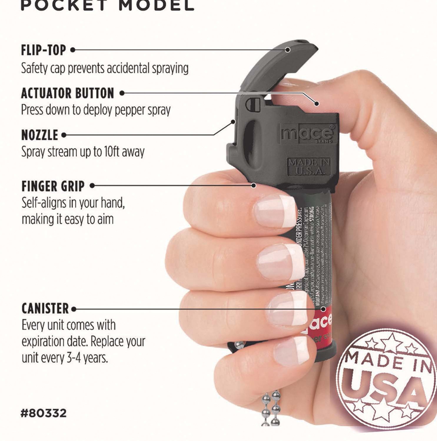 Mace Pocket Pepper Spray Academy