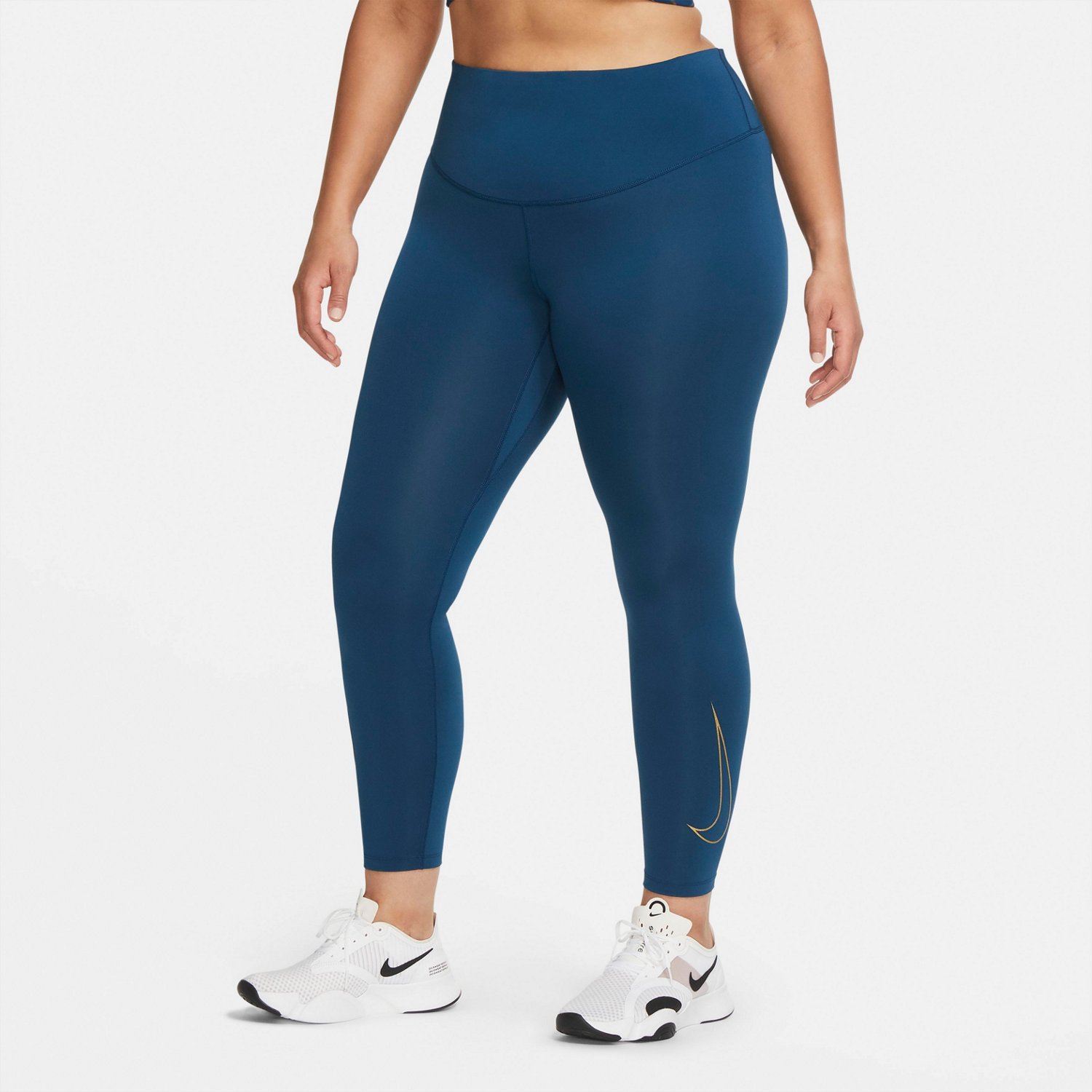 navy nike leggings
