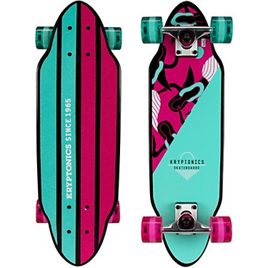 Kryptonics Mini Cutaway 26 in Complete Skateboard