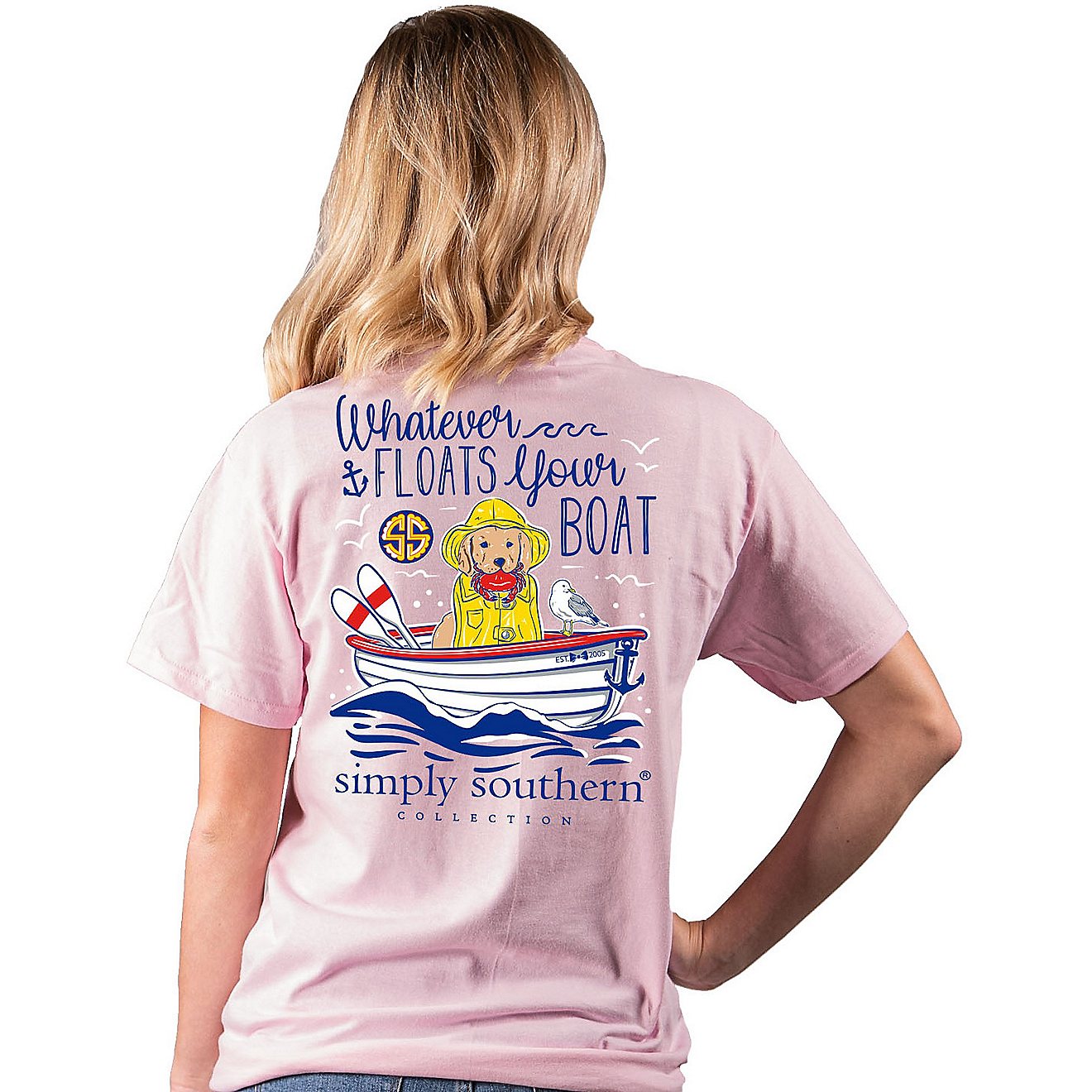 Simply Southern Women's Floats Short Sleeve T-shirt                                                                              - view number 1