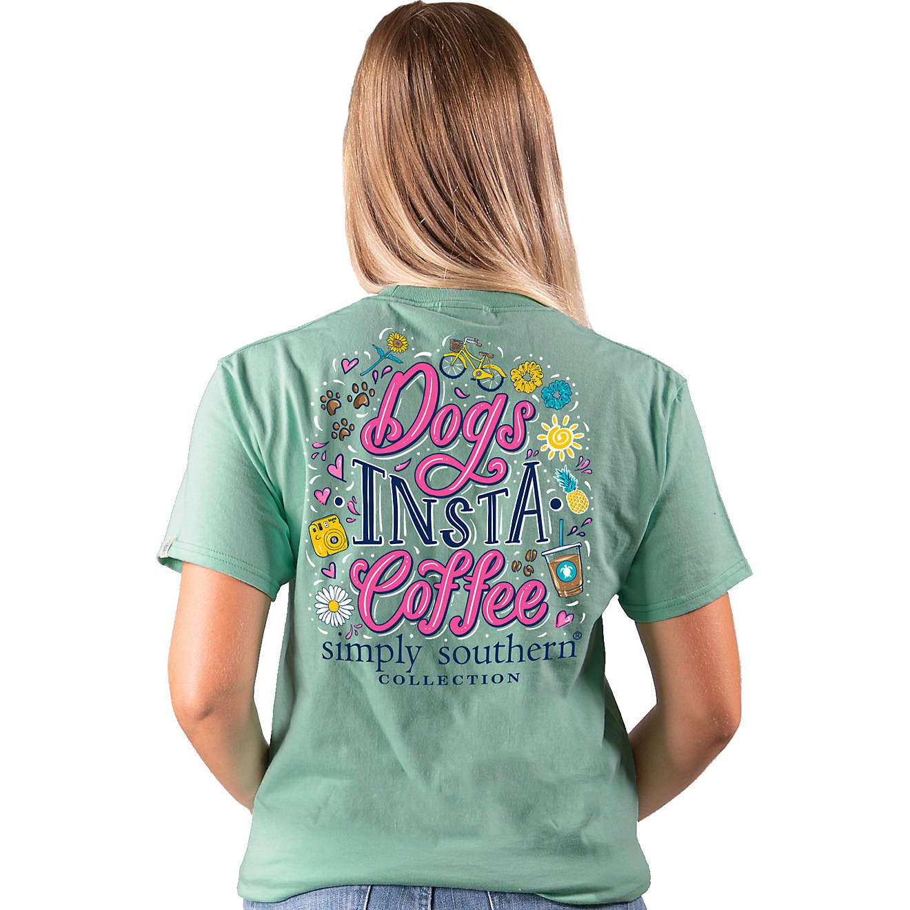 Simply Southern Women's Insta Short Sleeve T-shirt                                                                               - view number 1