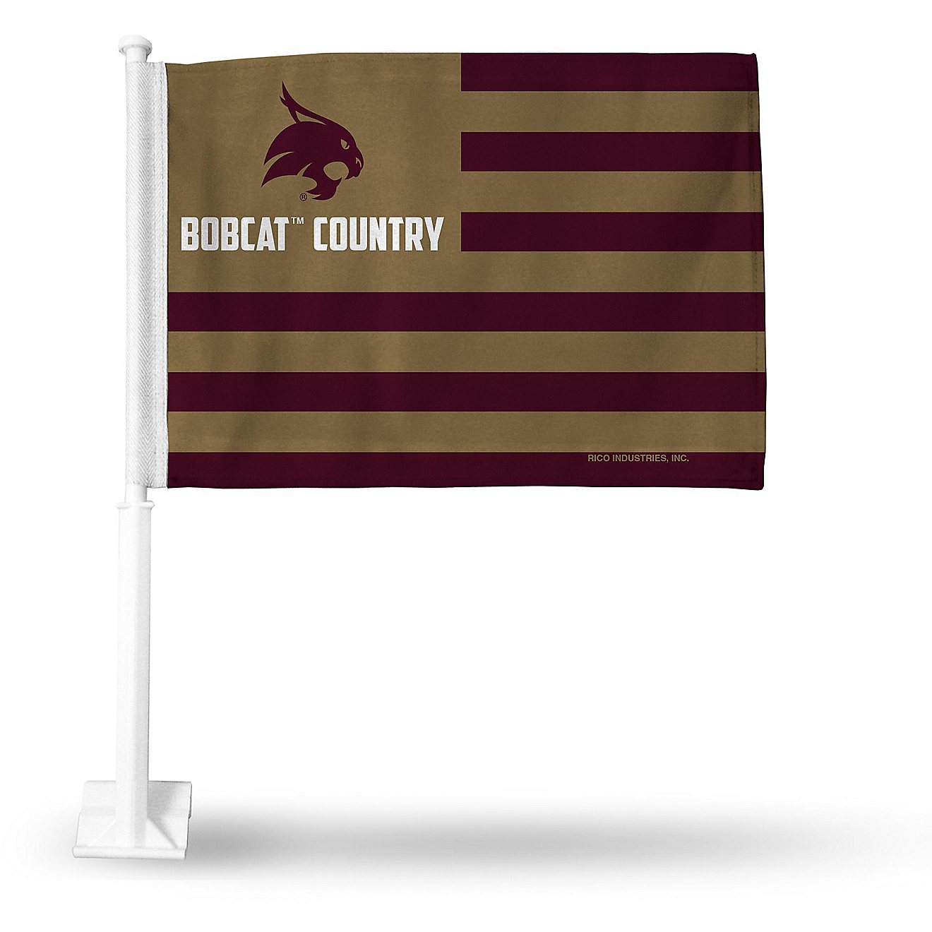 Rico Texas State University Country Car Flag                                                                                     - view number 1