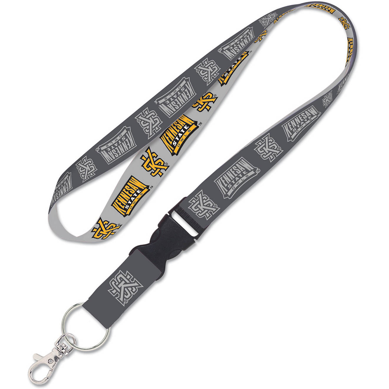 WinCraft Kennesaw State University 1 in Lanyard with Detachable Buckle                                                           - view number 1