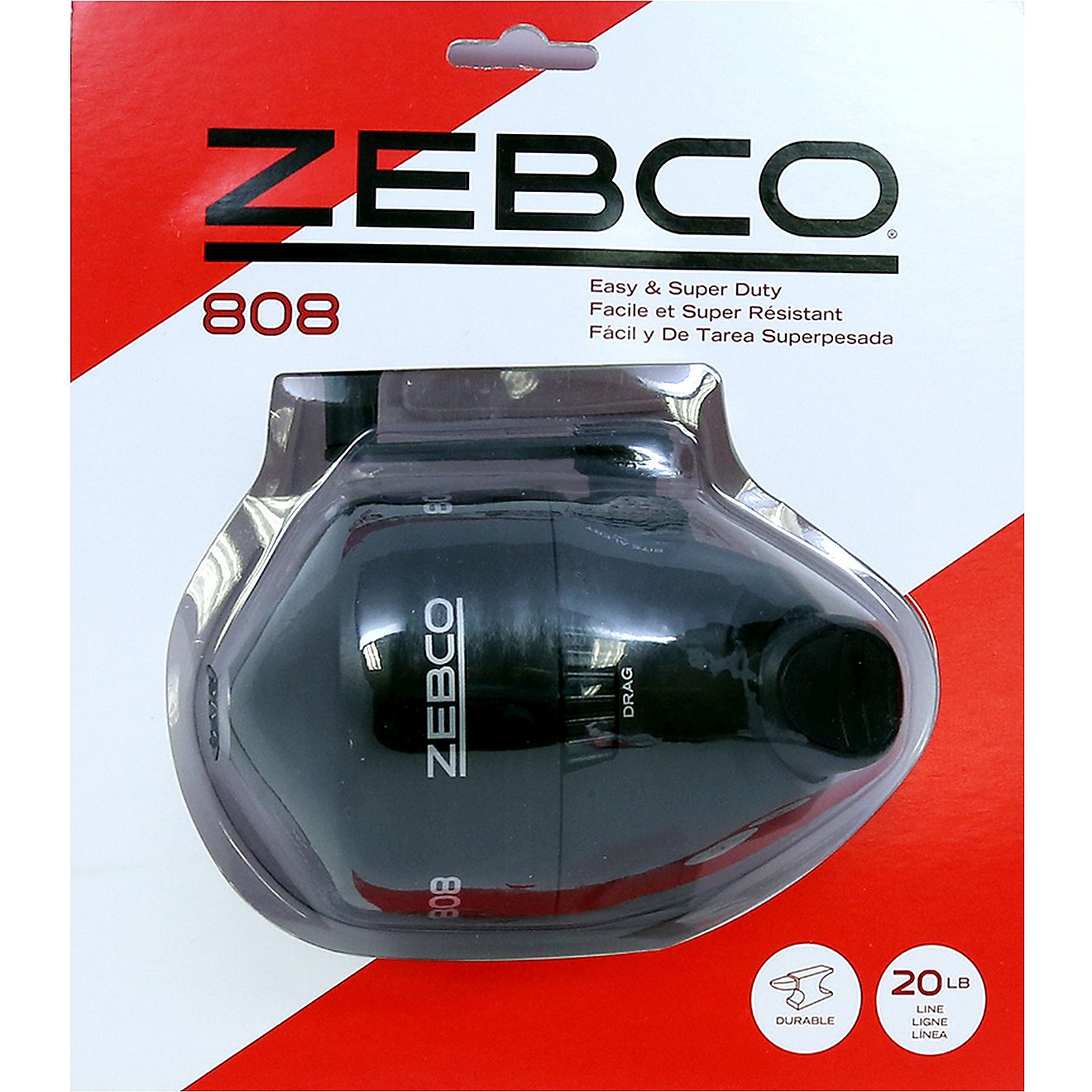 Zebco 808 Reel 2.6:1 Spincast Clam                                                                                               - view number 4