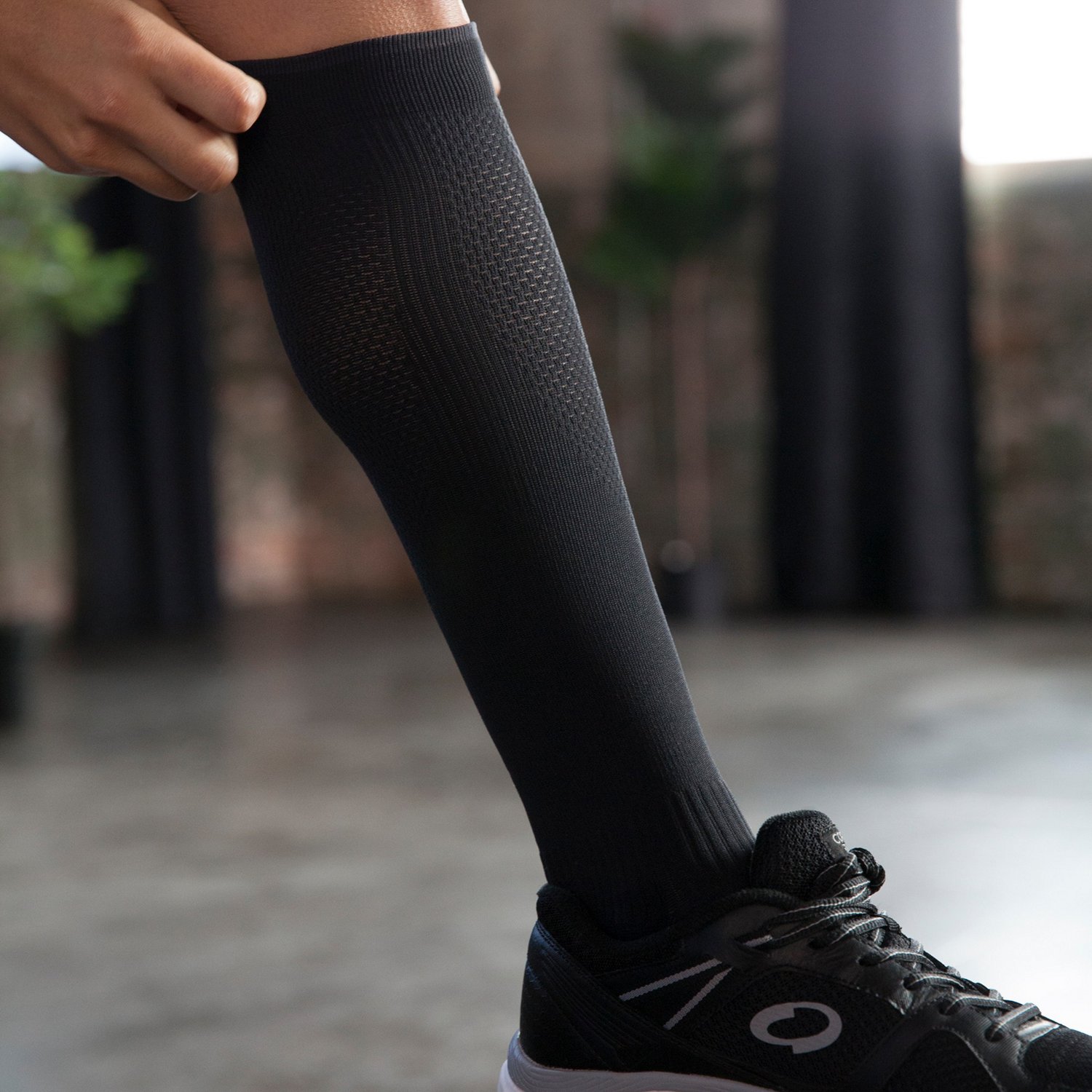 Copper Fit Energy Plus Hydrating Compression Socks Academy