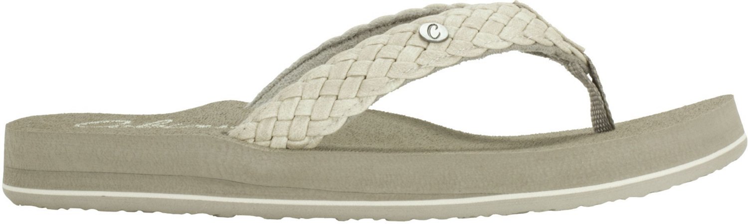 cobian braided bounce flip flops