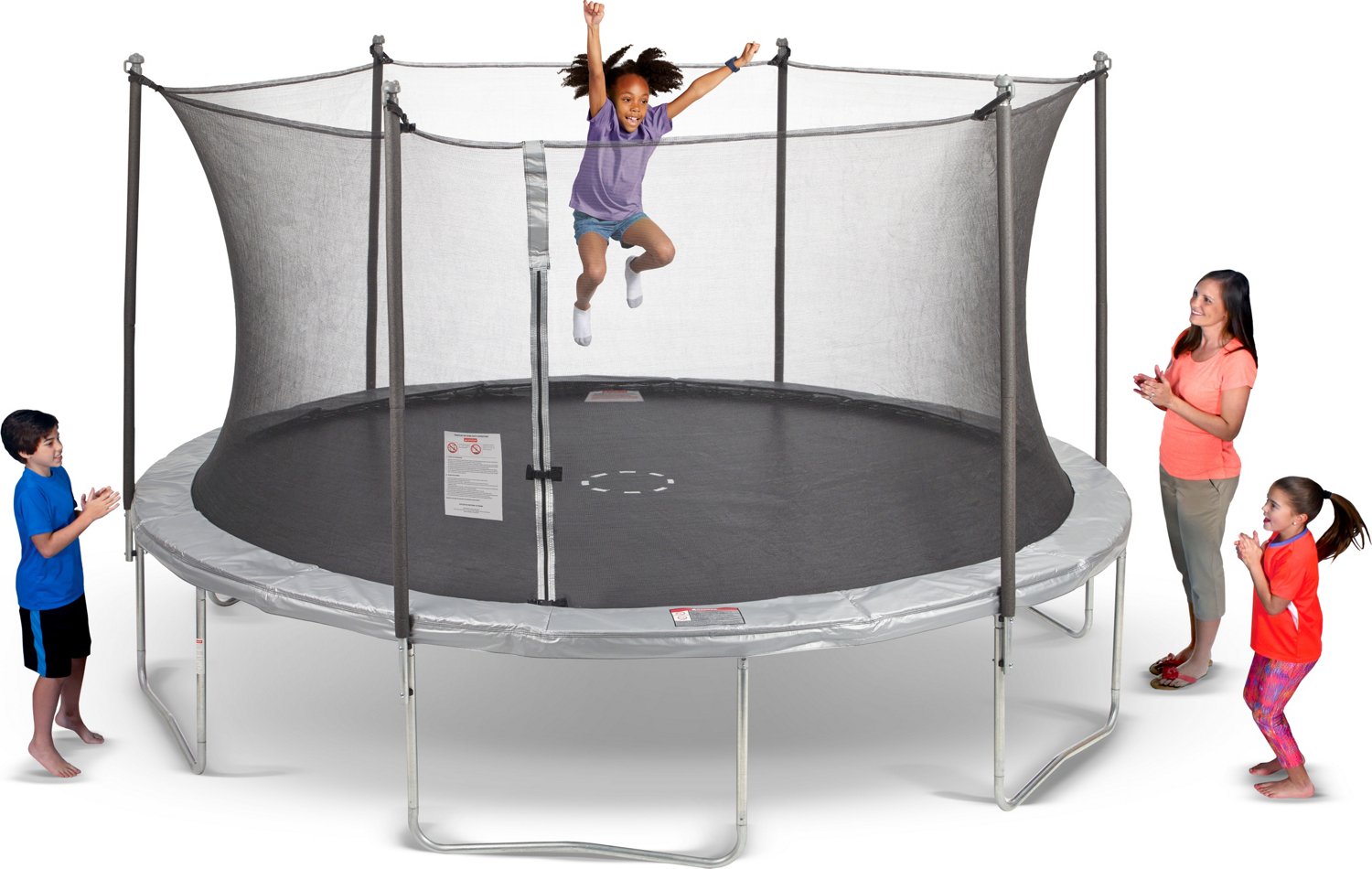 PRICE!* Sports – AGame 14 ft Round Trampoline with Enclosure just $149.99 + FREE Shipping!! 15 ft w/ Basketball just $199.99 + FREE – Bargain Boutique Deals