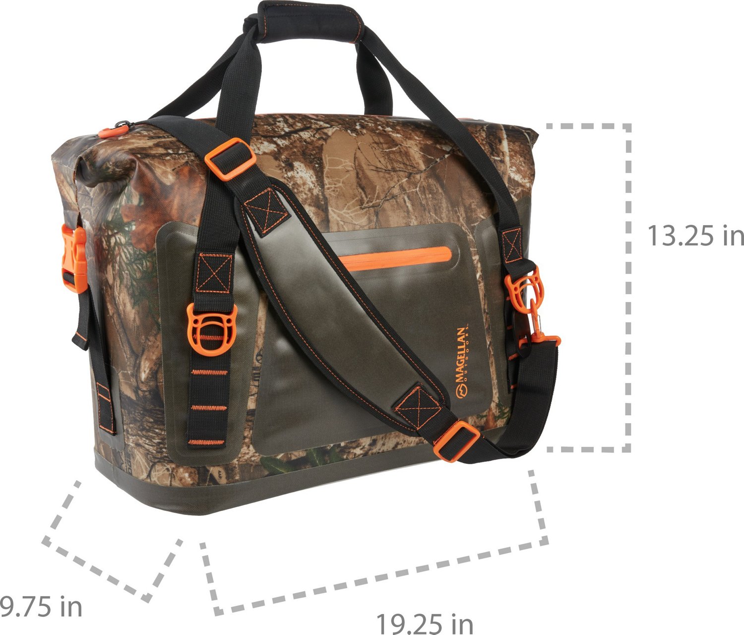 Magellan Outdoors Camo Premium Welded Duffel Cooler Academy
