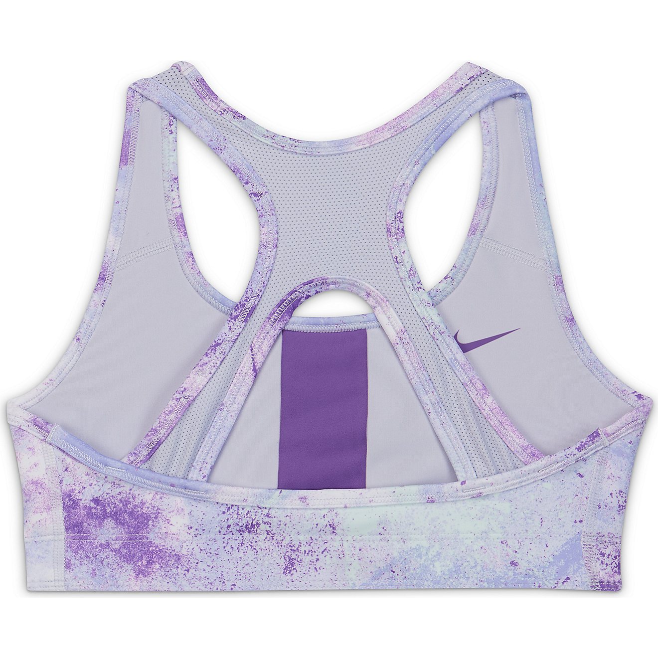 Nike Girls' Swoosh Reversible Printed Medium Support Sports Bra                                                                  - view number 2