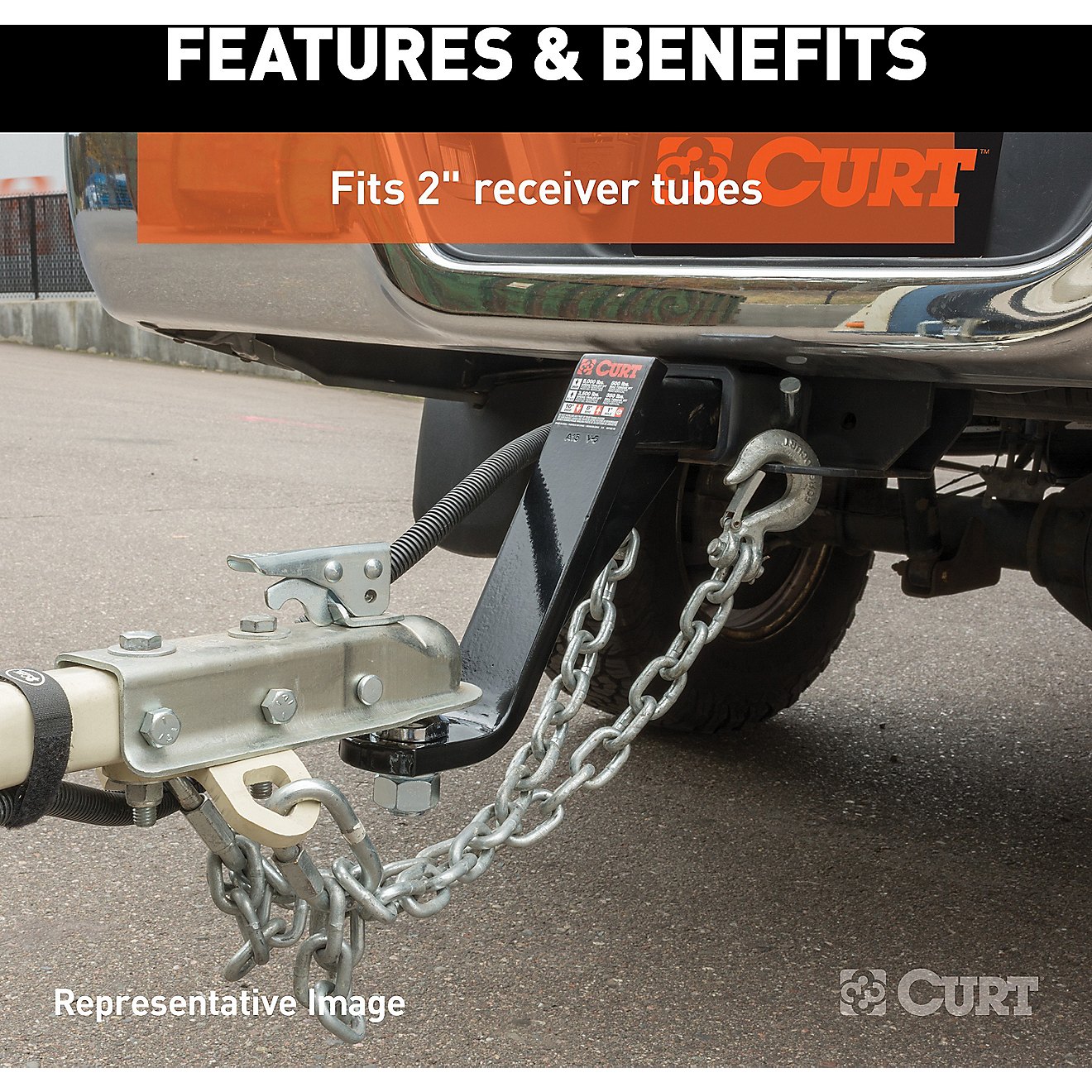 CURT Class 2 Ball Mount - view number 7