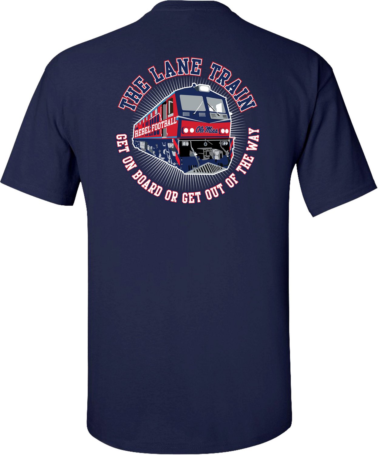 ole miss lane train shirt