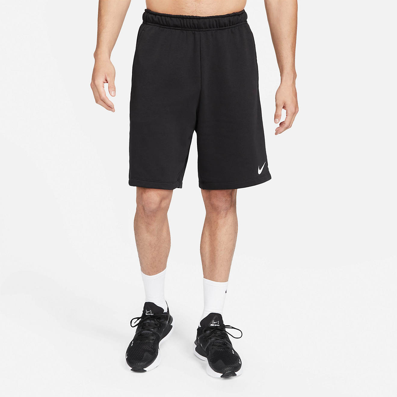 Nike Men’s Fleece Dri-FIT Training Shorts | Academy