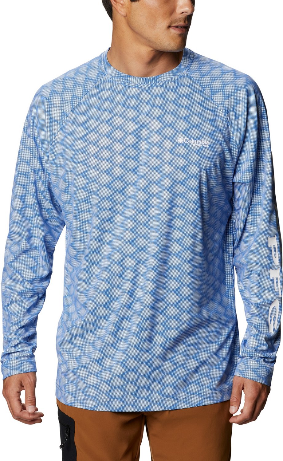 Columbia Sportswear Men’s PFG Terminal Deflector Printed Long Sleeve
